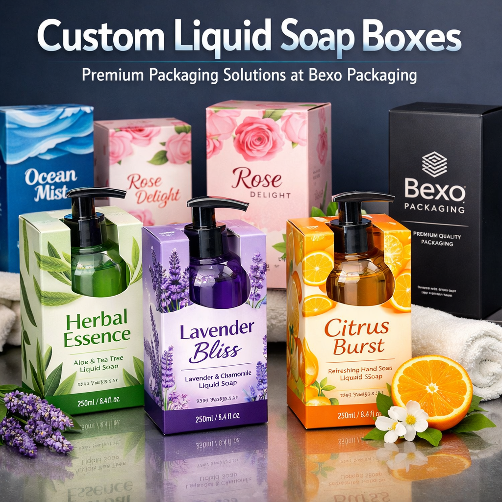 Custom Liquid Soap Boxes