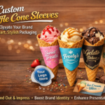 Custom Waffle Cone Sleeves