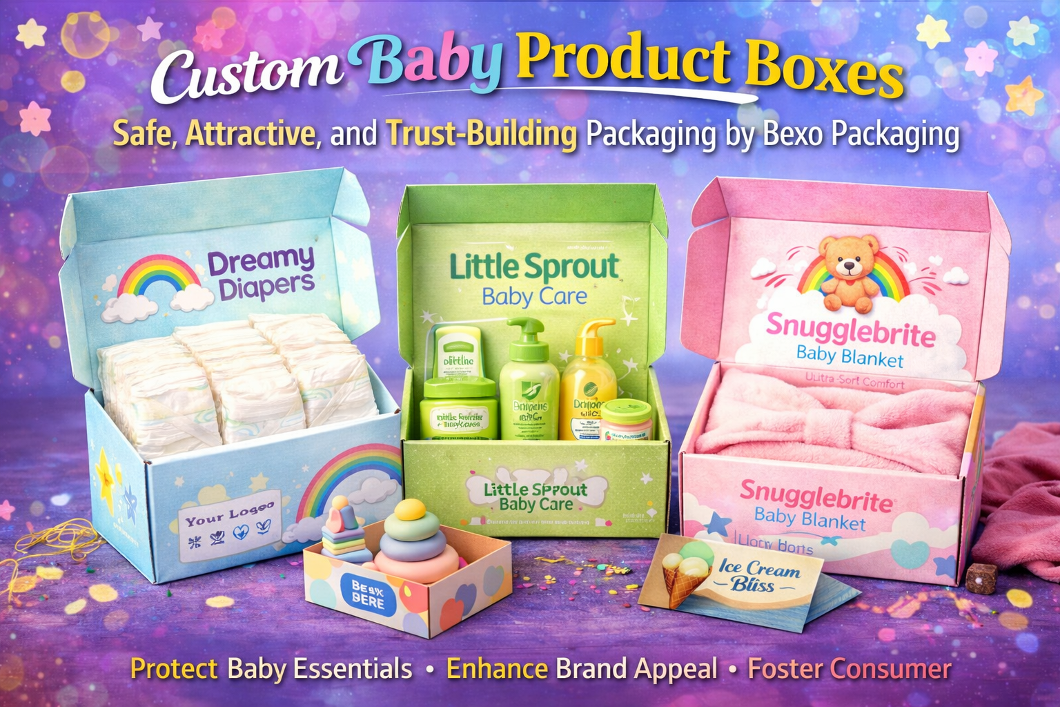 Custom Baby Product Boxes