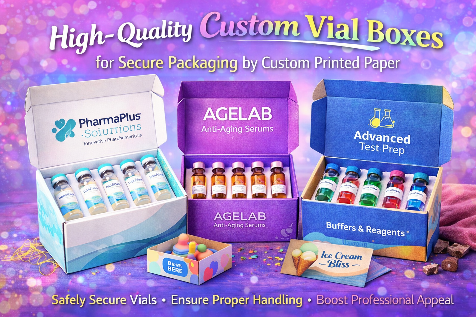 Custom Vial Boxes