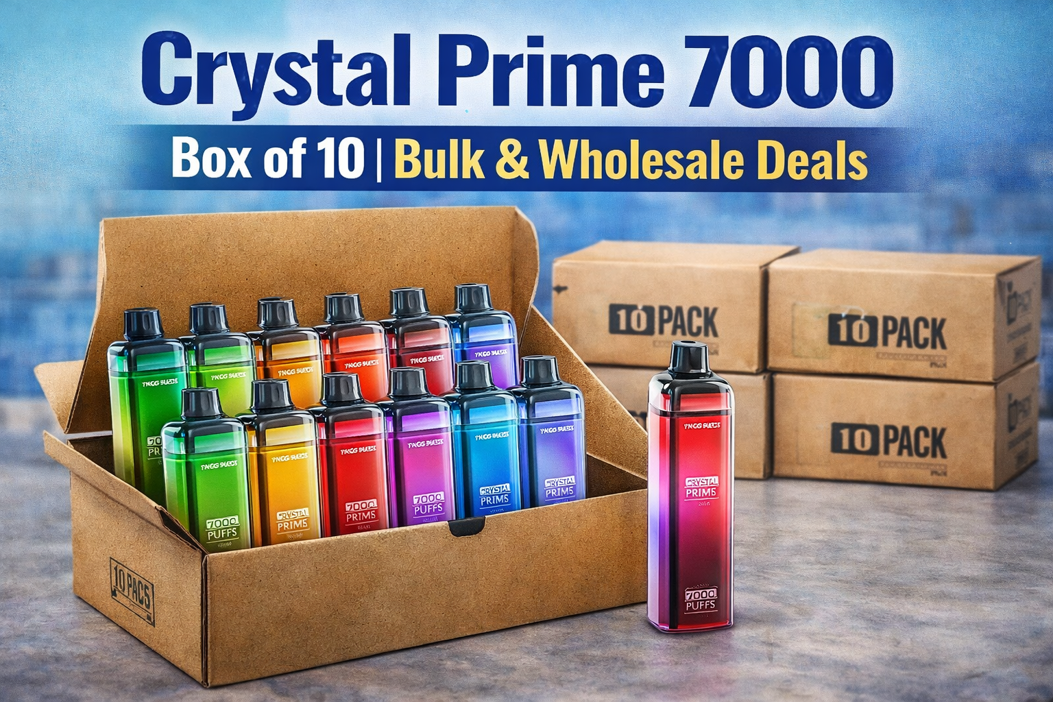 Crystal Prime 7000 Box of 10