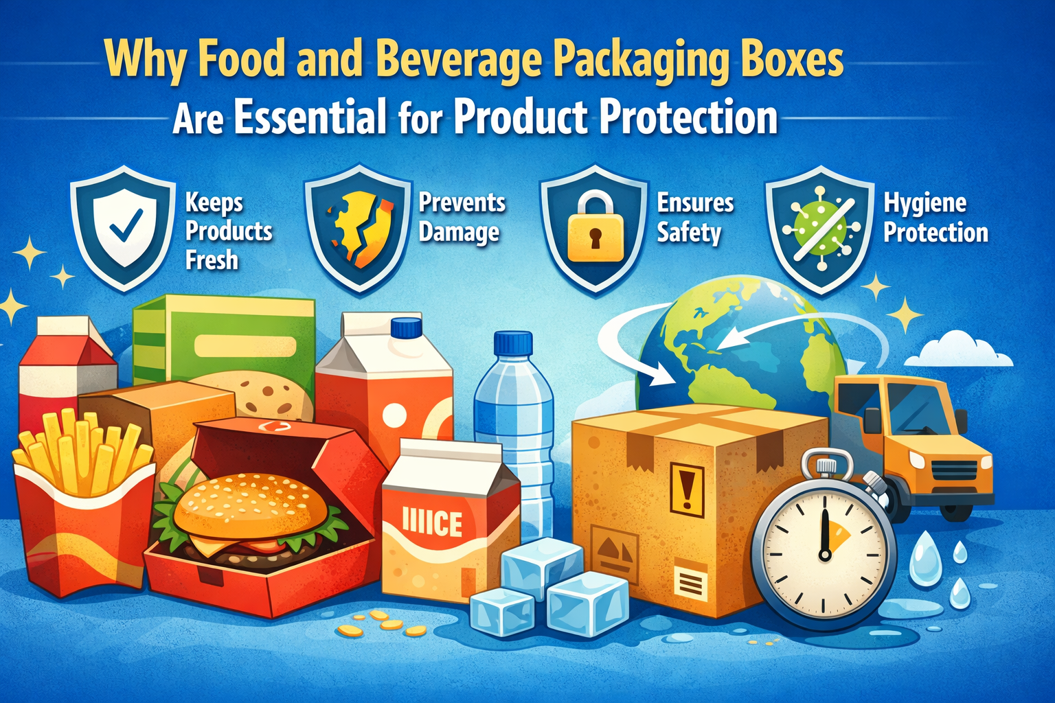 Food and Beverage Packaging Boxes