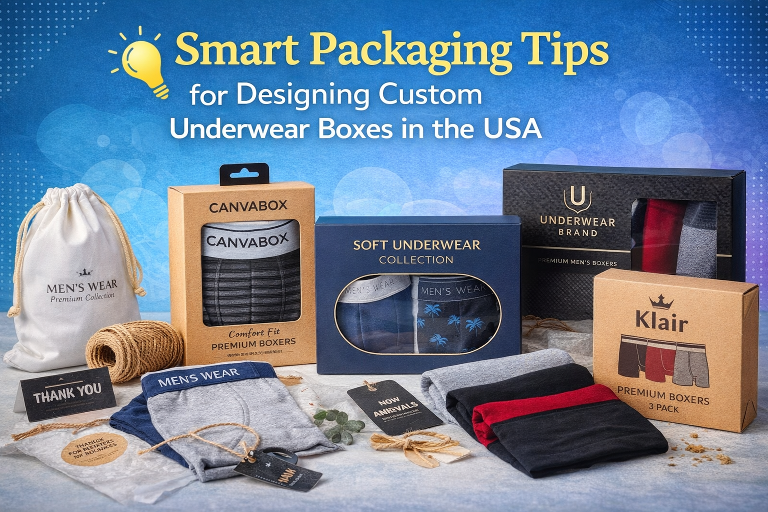 Custom Underwear Boxes