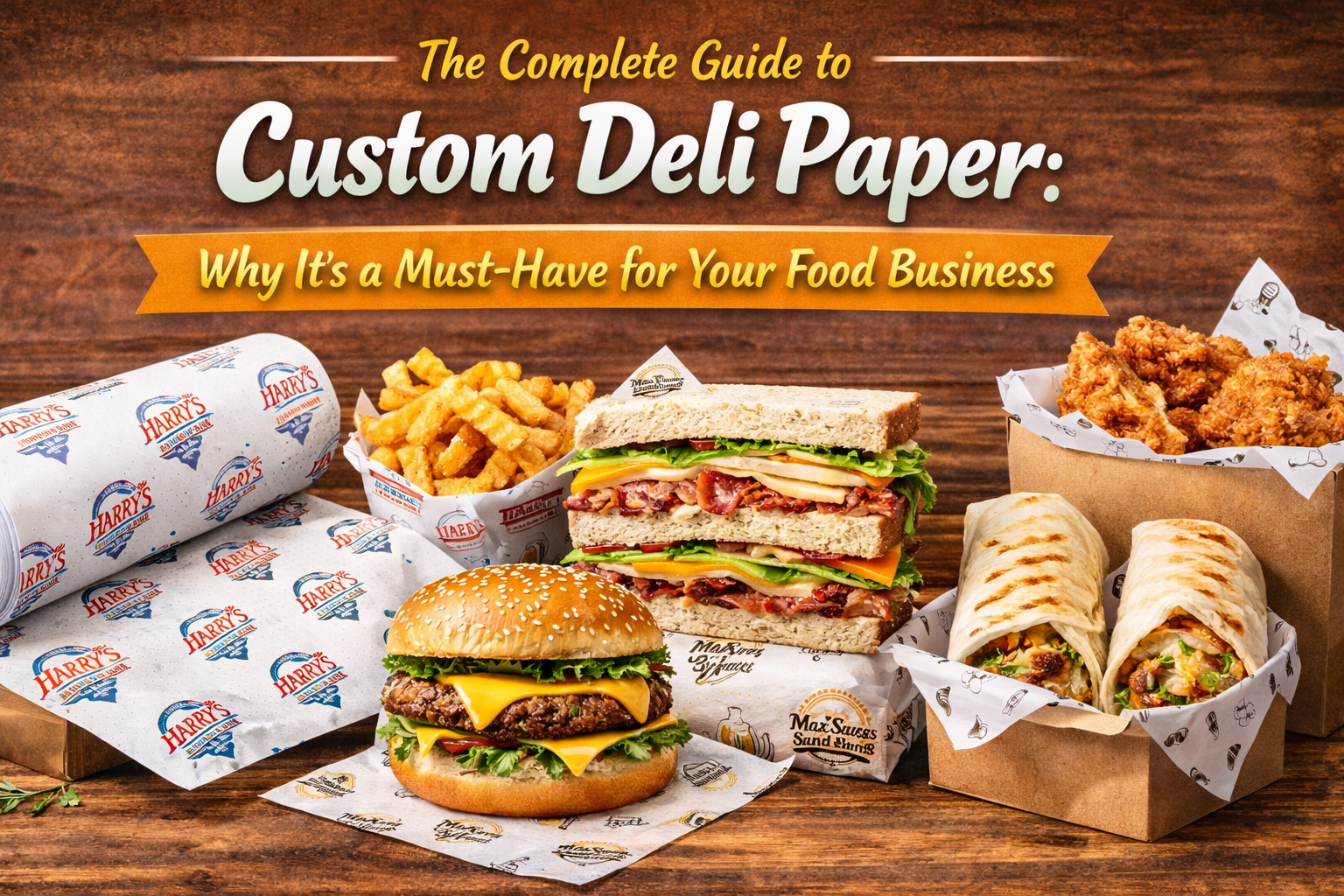 Custom Deli Paper