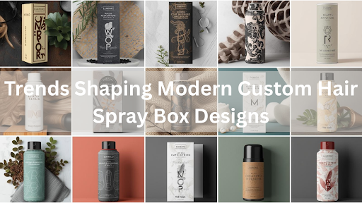 Custom Hair Spary Box