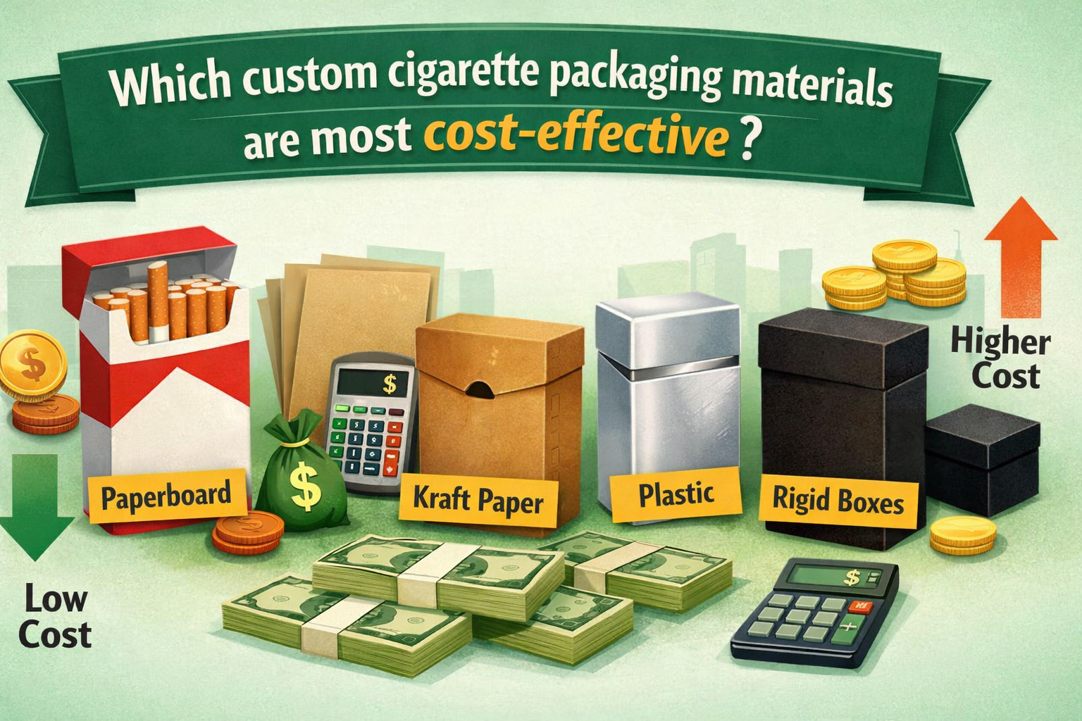 custom cigarette packaging