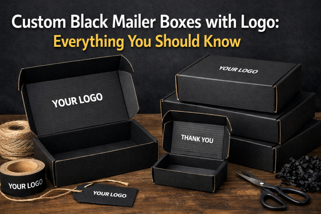 Black Mailer Boxes