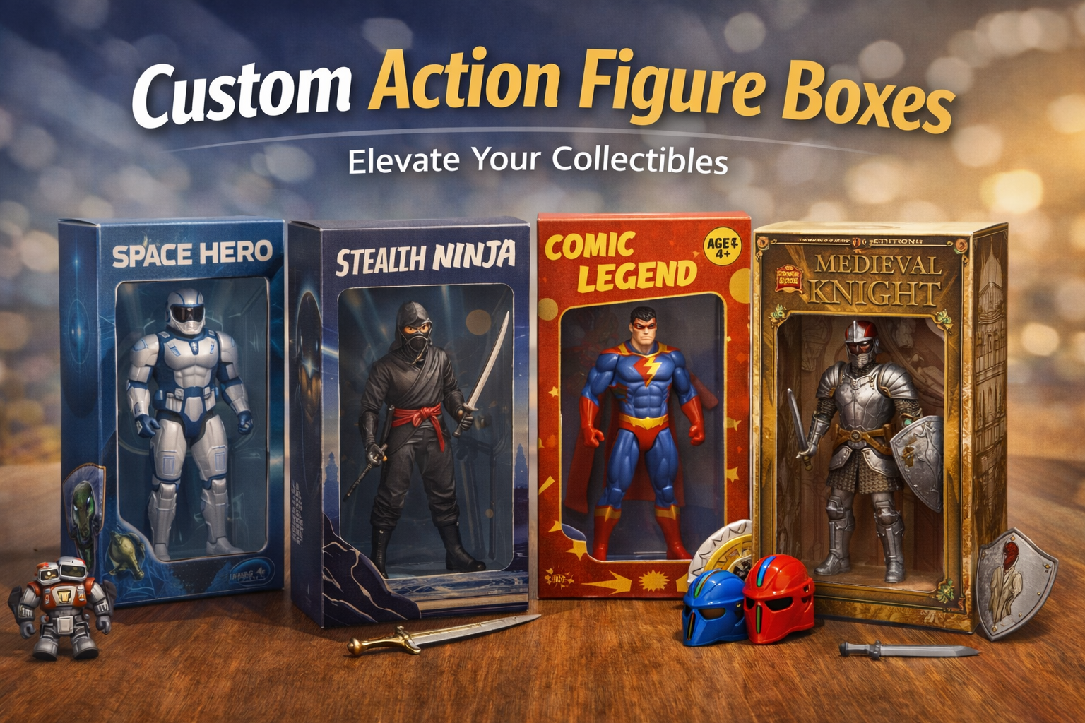 Custom Action Figure Boxes