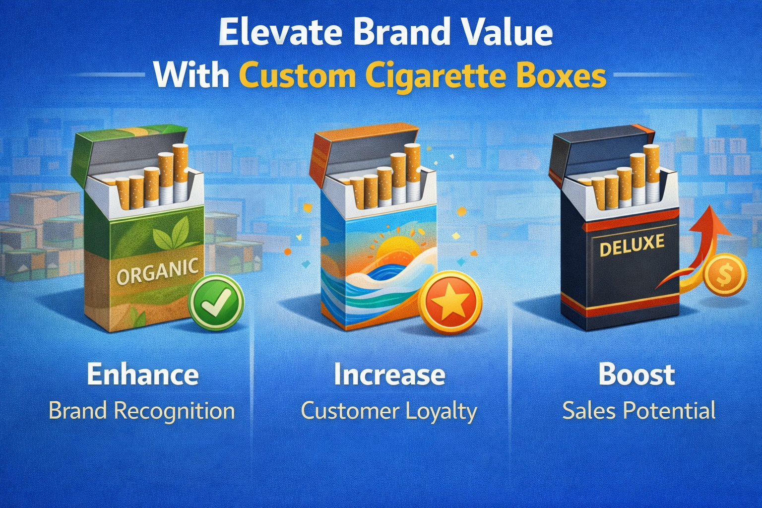 Custom Cigarette Boxes