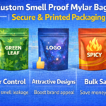 Custom Smell Proof Mylar Bags