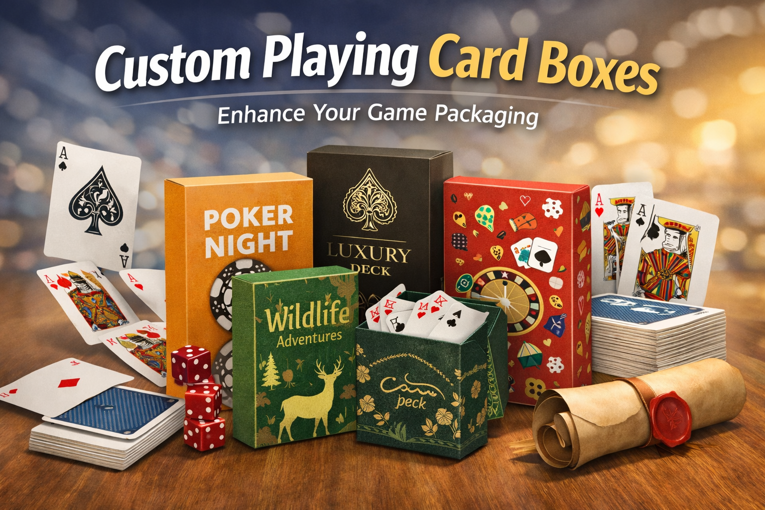 Custom Playing Card Boxes