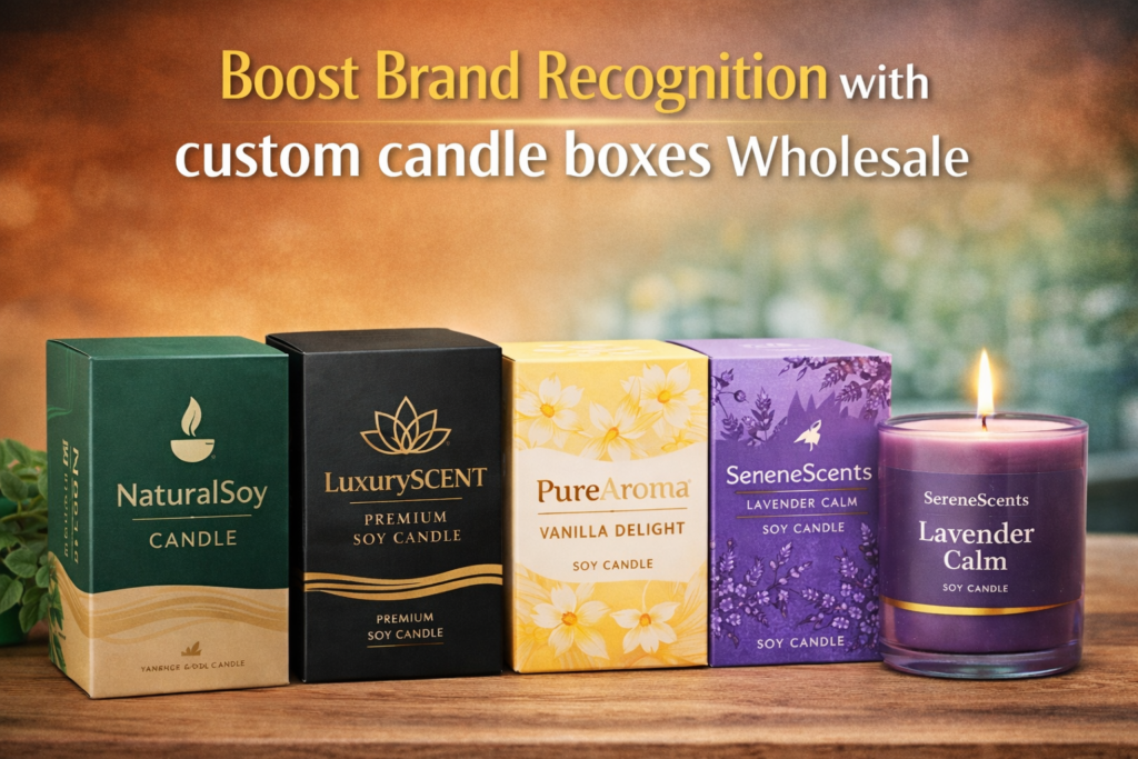 Custom Candle Boxes​ Wholesale