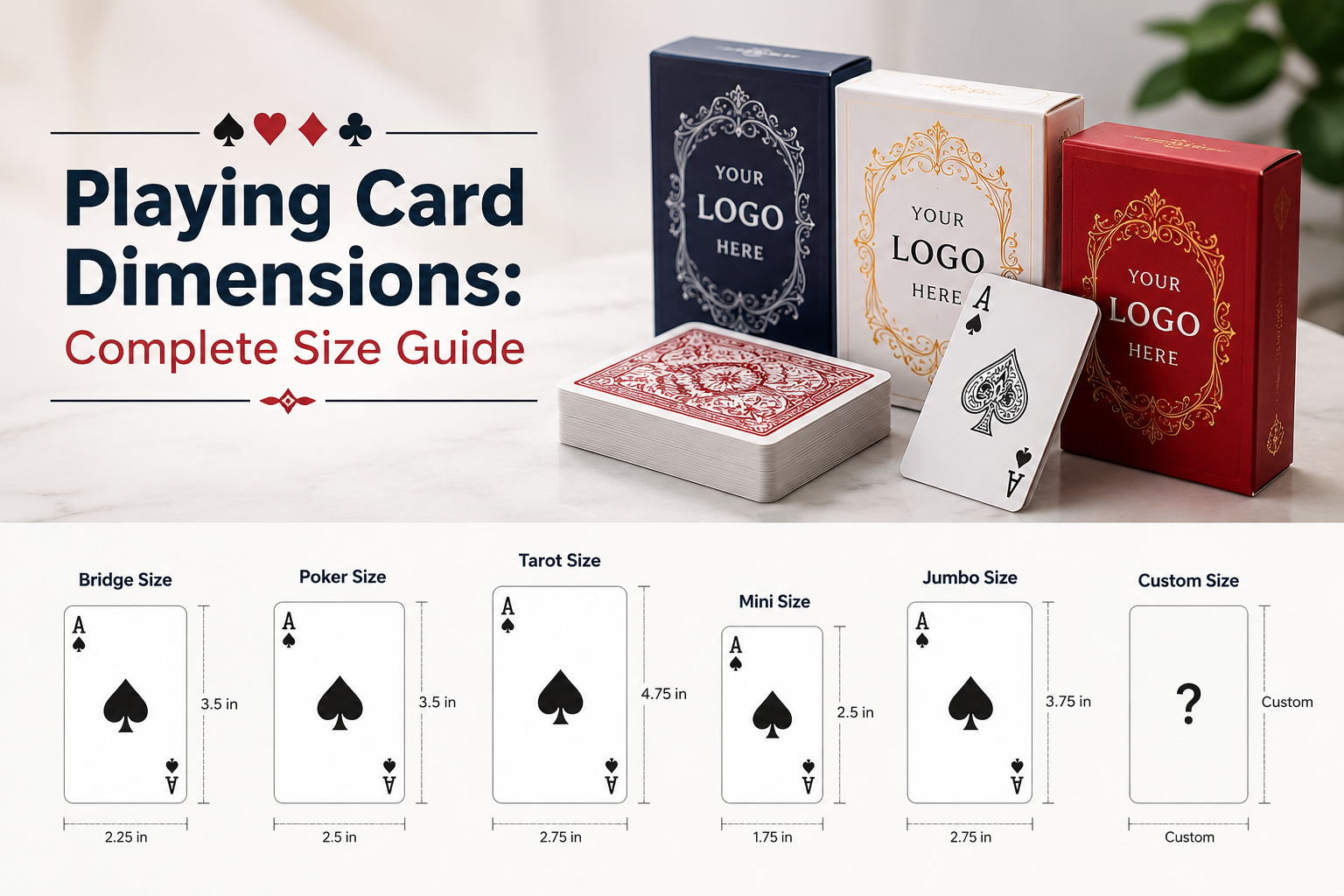 Playing Card Dimens