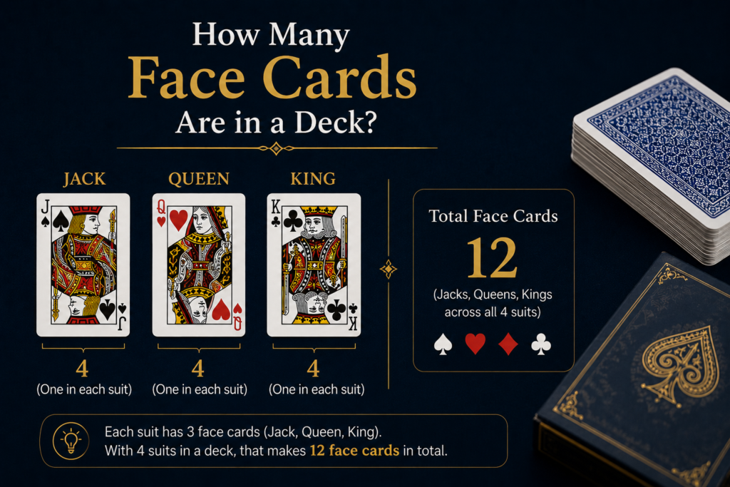 Face cars in a Deck